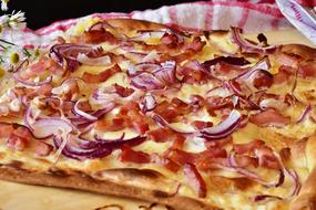 Dough Crispy Tarte FlambÃ©e snack