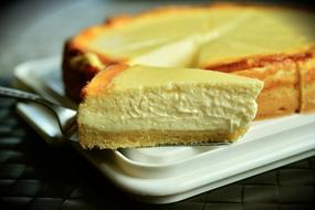 Cheesecake with quark cheese