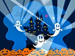 halloween ghosts haunted