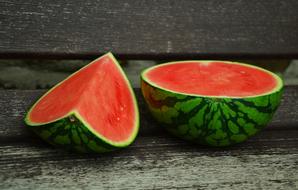 Watermelon red green