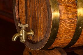 Beer Barrel close-up