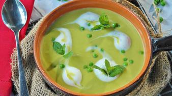 Pea green Soup