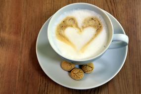 Cappucino Coffee Drink in cup