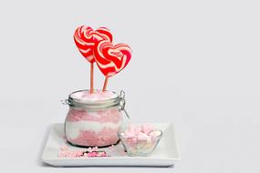 colorful sugar sweets as a source of calories