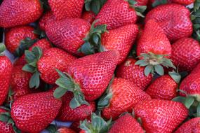 tasty red Strawberries