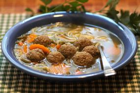 traditional wedding soup in the Czech Republic