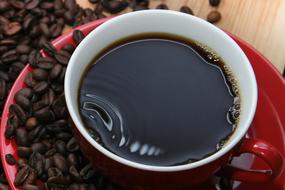 excellent Coffee Cup Red