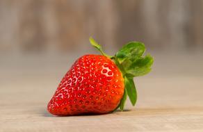 appetizing red Strawberry