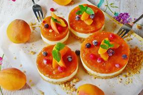 Quark Tart Apricots