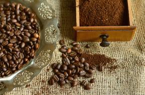 Coffee Beans ground