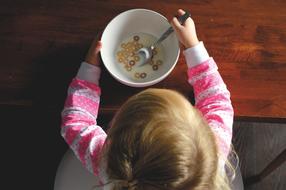 small Child eating