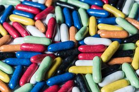 multi-colored sweets ackground