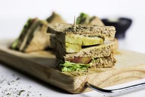 Vegan Sandwich food