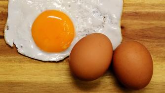 Fried Eggs Yolk