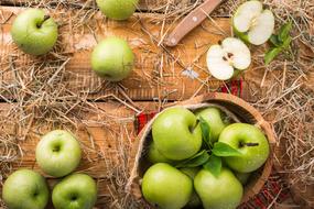 green Apples Fruit