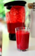 red Mixer Smoothie Mix