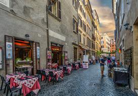 Roma, Italy, street