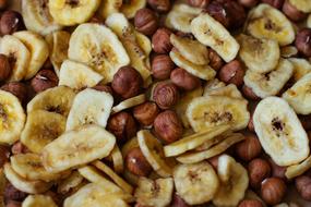 Banana and Nuts and Chips