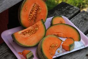 perfect Melon Orange Food