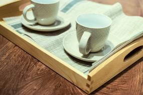 Cup Of Coffee Wooden