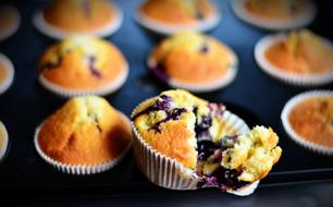 Muffins with Blueberries