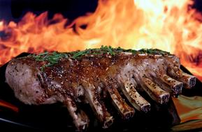 grilled lamb ribs