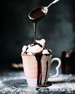 Chocolate Dessert in a mug