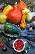 Pumpkins Still Life