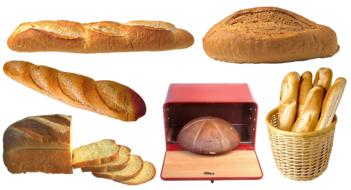 photo of fresh bread and baguettes from the oven