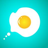 drawn egg