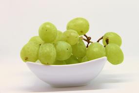 Grapes Green plate