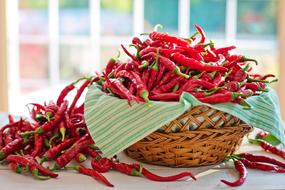 perfect Cayenne Peppers Red Hot