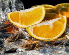 Orange Citrus Fruit and water