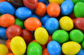 colorful sugar sweets