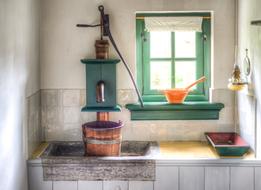 Vintage dutch Kitchen interior