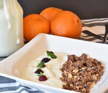 Muesli Breakfast milk