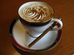 perfect Cappuccino Cinnamon Cup