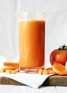 Antioxidant Beverage Carrot orange