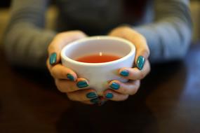 Tea Cup hands