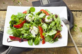 green red Vegetables Salad