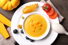 Food Plate soup