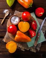 Vegetables red orange Harvest