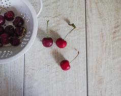 tasty Cherries Fruit Ripe
