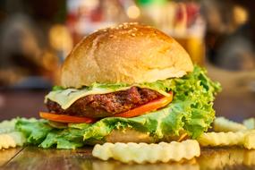 perfect Burger Bread Meat