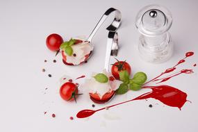 Tomatoes and Parmesan Starter