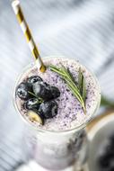 Antioxidant Beverage with Blueberries