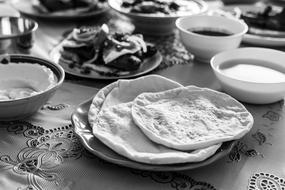 meals on dinner table, Arabian cuisine