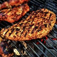Barbecue, Meat on Grill