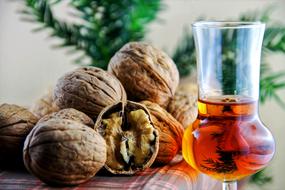 Nuts Liqueur and Walnut
