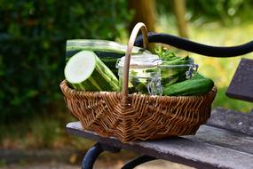 Zucchini cucumbers